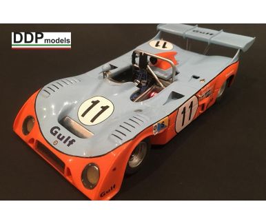 Gulf GR7 Ford #11 #12 Le Mans 1974 1/24 - DDP models - DDP-033