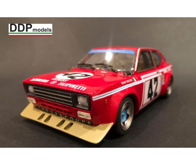 Fiat 128 Sport coupé 1300 RAC Tourist Trophy - Silverstone 1972 1/24 - DDP Models - DDP-064