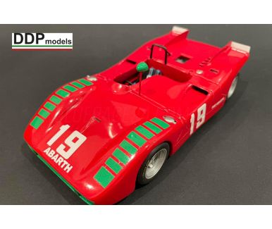 Abarth 2000 SP Mugello Grand Prix 1970 1/24 - DDP Models - 087