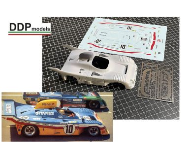 Mirage GR8 Renault Le Mans 24 Hours 1977 1/24 - DDP Models - 091