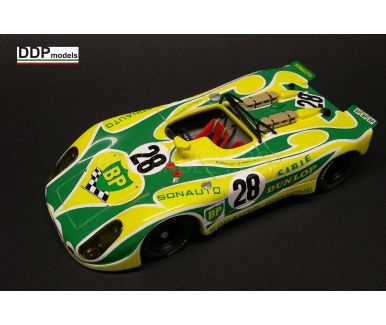 Jaguar D-Type #6 Le Mans 1955 1/24 - Fisher Model & Pattern - FIS-2401