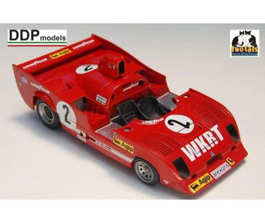 Alfa Romeo 33TT12 1000 km 1974/1975 1/24 - DDP Models - DDP-037