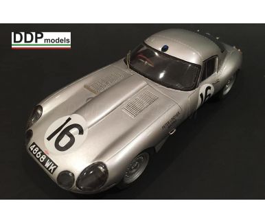 Jaguar E-type Lightweight Le Mans 24 Hours 1964 1/24 - DDP Models - DDP-055