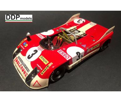 Porsche 908/03 Esc. Montjuich - Toblerone Le Mans 1973 1/24 - DDP models - DDP-075