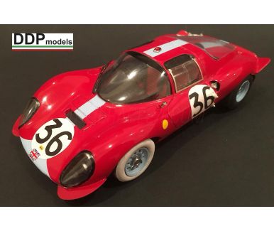 Ferrari 206 S Le Mans 24 Hours 1966 1/24 - DDP models - DDP-039