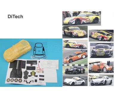 TVR Sagaris GT3 2008 1/24 Slot-Kit - Ditech - DIT-16