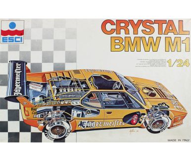 BMW M1 "Jaegermeister" Crystal Deutsche Rennsport Trophäe 1982 1/24 - ESCI - ESC-3045