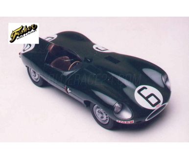 Jaguar D-Type #6 Le Mans 1955 1/24 - Fisher Model & Pattern - FIS-2401