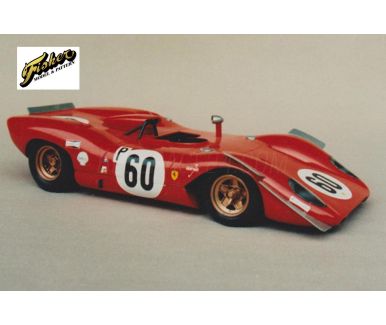 Jaguar D-Type #6 Le Mans 1955 1/24 - Fisher Model & Pattern - FIS-2401