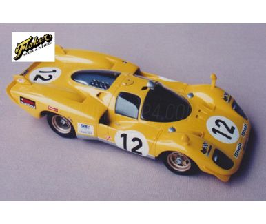 Jaguar D-Type #6 Le Mans 1955 1/24 - Fisher Model & Pattern - FIS-2401