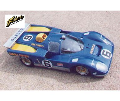 Jaguar D-Type #6 Le Mans 1955 1/24 - Fisher Model & Pattern - FIS-2401