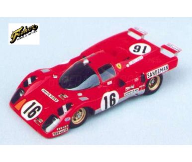 Jaguar D-Type #6 Le Mans 1955 1/24 - Fisher Model & Pattern - FIS-2401