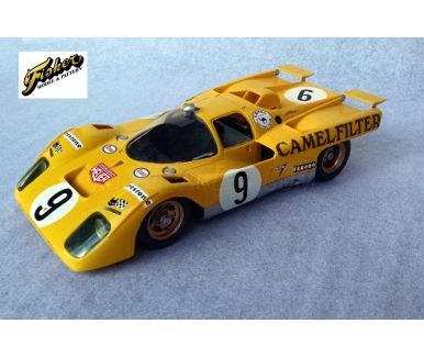 Jaguar D-Type #6 Le Mans 1955 1/24 - Fisher Model & Pattern - FIS-2401