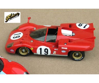 Jaguar D-Type #6 Le Mans 1955 1/24 - Fisher Model & Pattern - FIS-2401