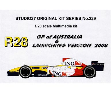 Renault R28 - GP Australien - Studio 27 - ST27-FK229C