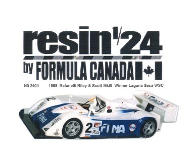 Riley & Scott Mk. III BMW Laguna Seca IMSA 1998 1/24 - Renin24/Formula Canada - FC-2404