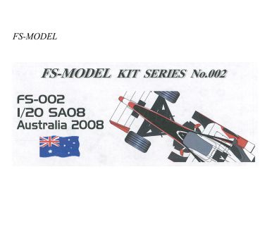 Super Aguri SA08 Australian Grand Prix 2008 1/20 - FS-Model - FS-002