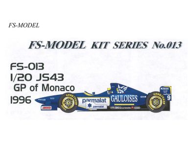 Ligier JS43 Monaco Grand Prix 1996 1/20 - FS-Model - FS-013