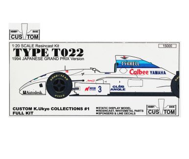 Tyrrell 022 Japanese Grand Prix 1994 1/20 - Hobby Base Custom - HBC-07