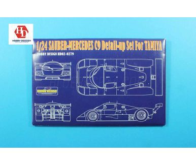 Detail-up Set for Sauber-Mercedes C9 Tamiya 1/24 - Hobby Design - HD-02-0249