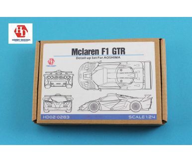 McLaren F1-GTR Long Tail 1/24 Detail-up Set for Aoshima - Hobby Design - HD02-283