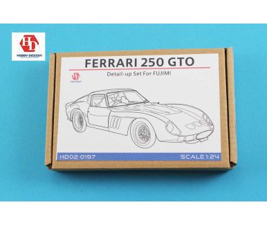 Ferrari 250 GTO Detail-up Set für Fujimi - Hobby Design - HD02-0197
