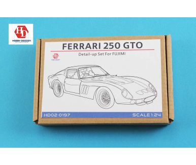 Ferrari 250 GTO Detail-up Set for Fujimi 1/24 - Hobby Design - HD02-0197