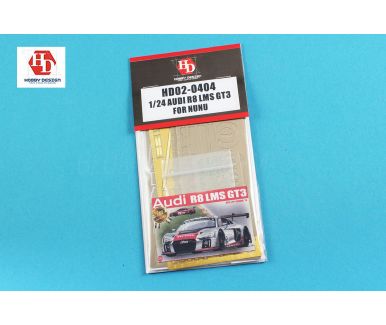 Audi R8 LMS GT3 Detail-up Set 1/24 - Hobby Design - HD02-0404