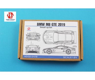 BMW M8 GTE Detail-up Set 1/24 - Hobby Design - HD02-0419