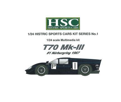 Lola T70 Mk3 #1 1000 km Nuerburgring 1967 - Historic Racing Cars - HSC001