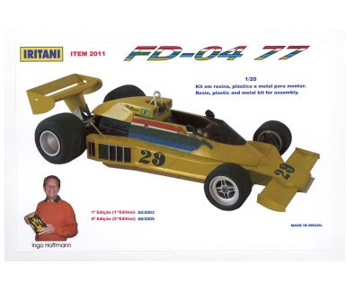 Copersucar FD04 Formula One World Championship 1977 1/20 - Iritani - IRM-2011