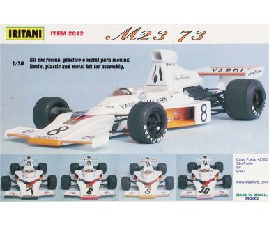 McLaren M23 Formula One World Championship 1973 1/20 - Iritani - IRM-2012