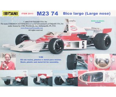 McLaren M23 Formula One World Championship 1974 1/20 - Iritani - IRM-2015