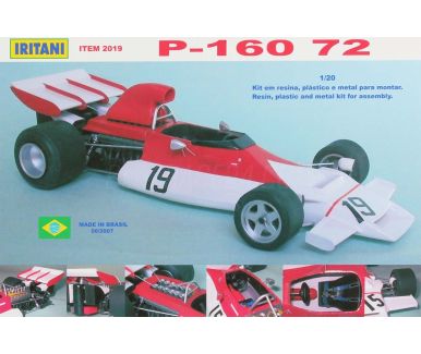 BRM P160B Brasilian / Spanish / Belgium GP 1972 1/20 - Iritani - IRM-2019