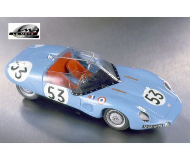 Deutsch & Bonnet HBR4 Le Mans 24 Hours 1961 1/24 - Le Mans Miniatures - LMM-124024