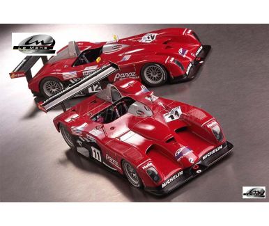 Panoz Ford LMP-1 Roadster #11 #12 Le Mans 1999 1/24 - Le Mans Miniatures - LMM-124026