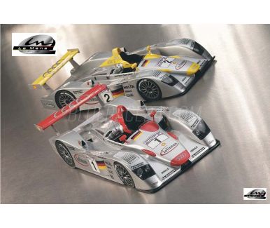 Audi R8 Winner #1 #2 Le Mans 2001 1/24