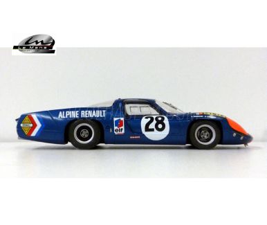 Alpine A220 - Le Mans Miniatures - LMM-124085 - Ansicht von der Seite