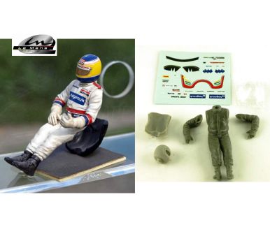 Seated driver Team Joest Porsche 1996-1997 1/24 Figure - Le Mans Miniatures - LMM-FTJ962401