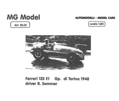 Ferrari 125F1 Italian Grand Prix 1948 1/20