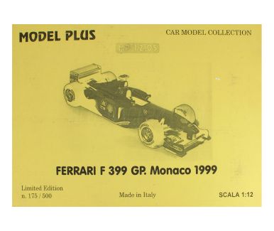 Ferrari F399 Monaco Grand Prix 1999 1/12 - MG Model Plus - MGP-MP12.05