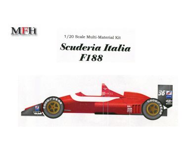 Dallara F188 Scuderia Italia 1988 1/20 - Model Factory Hiro - MFH-F1-9