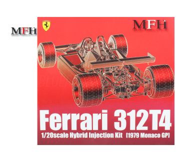 Ferrari 312T4 Monaco Grand Prix 1979 Hybrid Injection Kit 1/20 - Model Factory Hiro - IK002