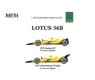 Lotus 56B Italian GP 1971 1/20 - Model Factory Hiro - K254