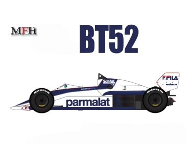 Brabham BT52 Early Season 1983 1/20 - Model Factory Hiro - MFH-K007