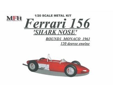 Ferrari 156 "Shark Nose" Monaco Grand Prix 1961 1/20 - Model Factory Hiro - MFH-K034