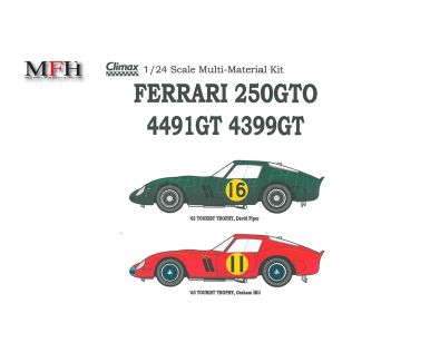 Ferrari 250 GTO Ver. A Le Mans 1963 1/24 - Model Factory Hiro - MFH-K078