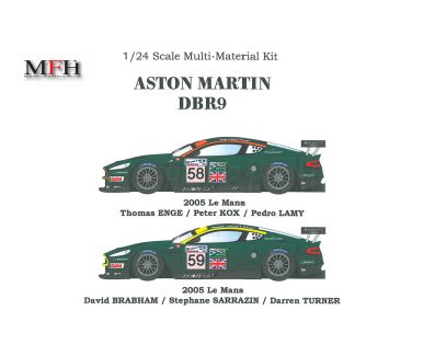Aston Martin DBR9 #58 / #59 Le Mans 2005 1/24 - Model Factory Hiro - MFH-K126