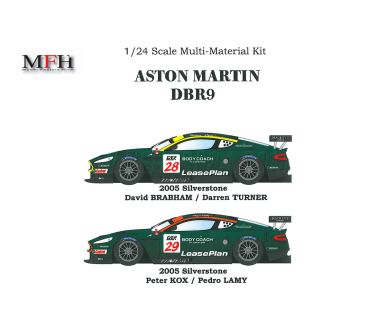Aston Martin DBR9 Silverstone 2005 1/24 - Model Factory Hiro - MFH-K127