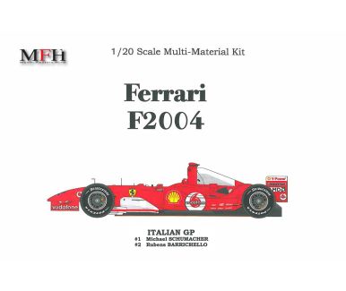 Ferrari F2004 Italian GP 2004 1/20 - Model Factory Hiro - MFH-K149